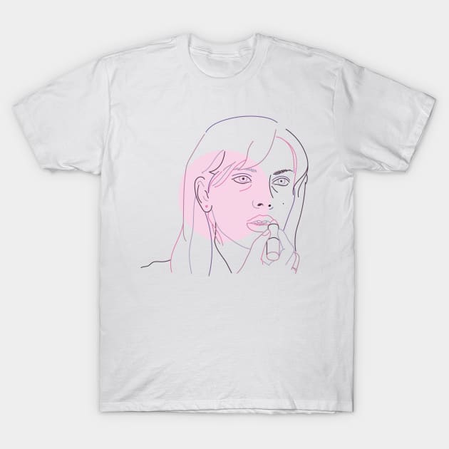 Charlotte (Lost in Translation) T-Shirt by nouvellecollage